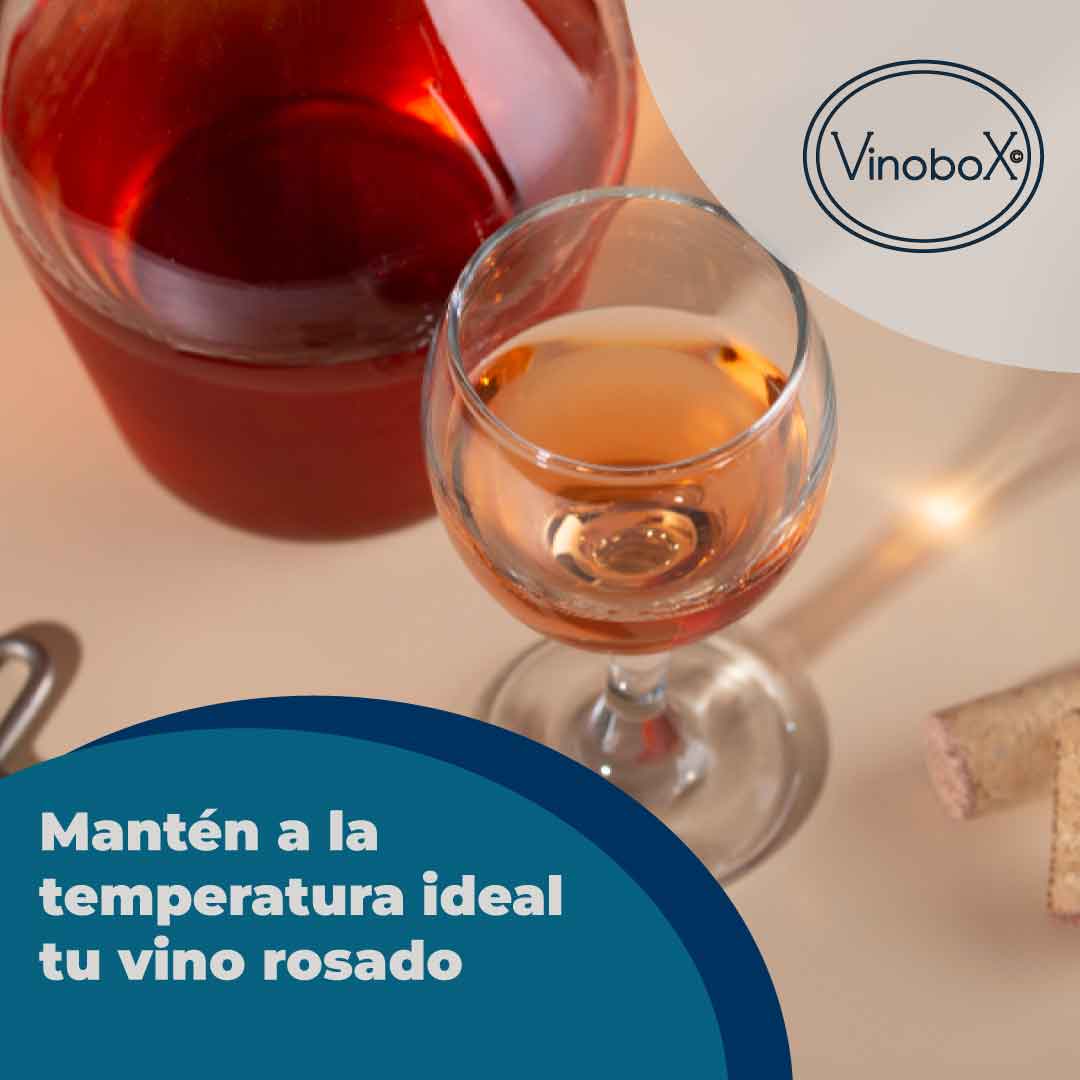 temperatura vino rosado